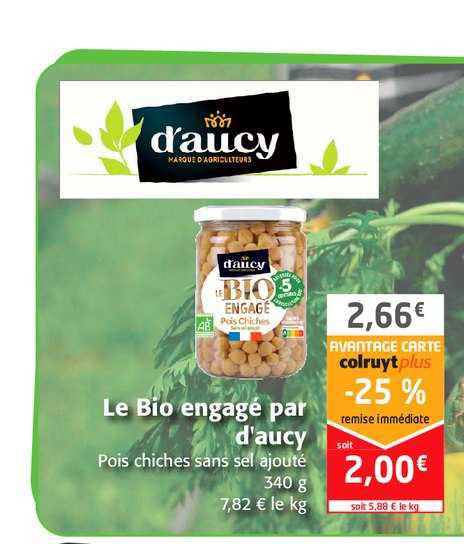 le bio engagé par d'aucy