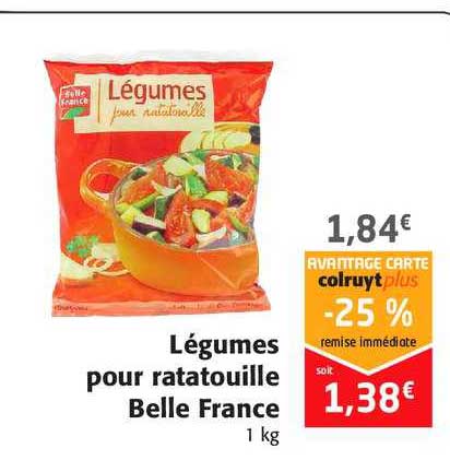 Légumes Pour Ratatouille Belle France