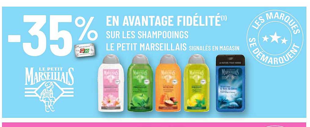 Les Shampooings Le Petit Marseillais