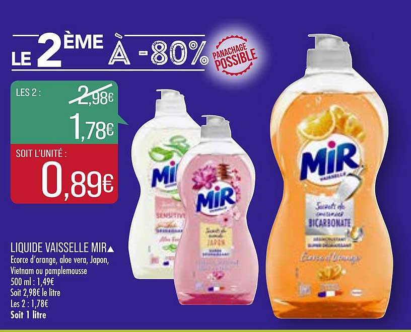 Liquide Vaisselle Mir