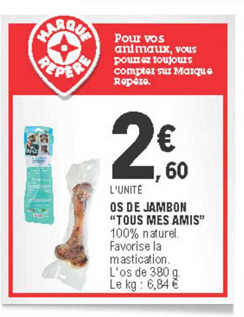 os de jambon tous mes amis