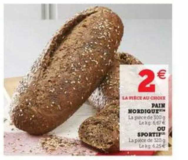 pain nordique ou sportif