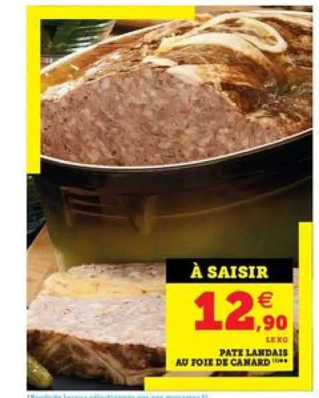 pate landais au foie de canard