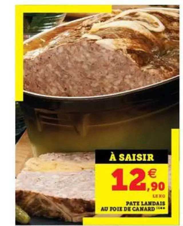 pate landais au foie de canard