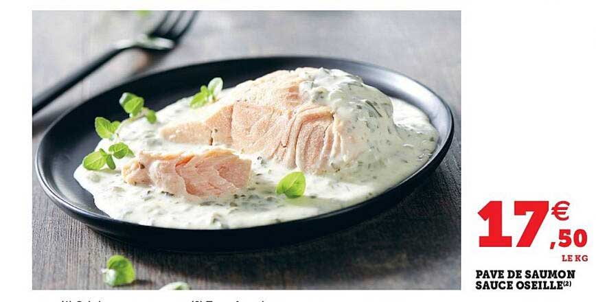 pavé de saumon sauce oseille