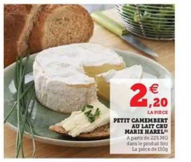 petit camembert au lait cru marie harel