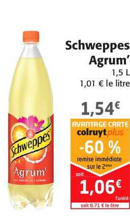 schweppes agrum'