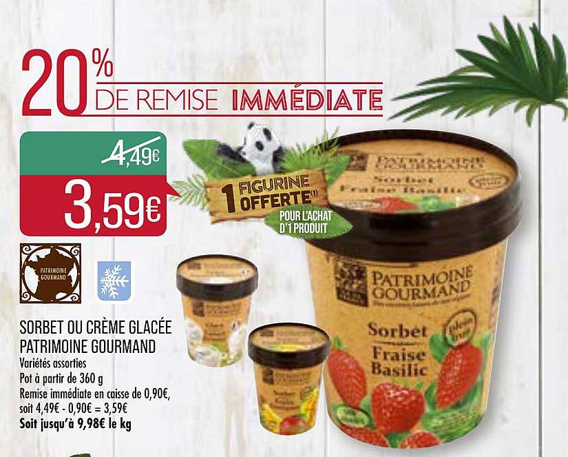Sorbet Ou Crème Glacée Patrimoine Gourmand
