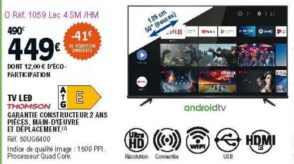 Thomson Tv Led 126 Cm 50''