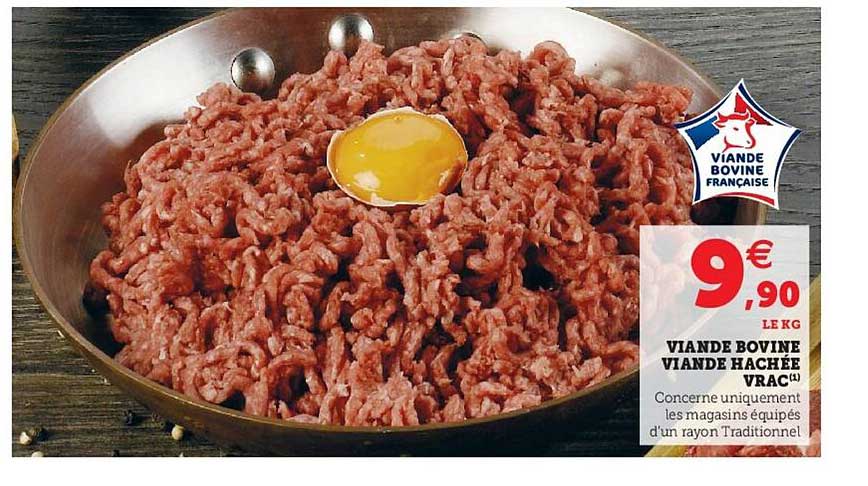 Viande Bovine Viande Hachée Vrac