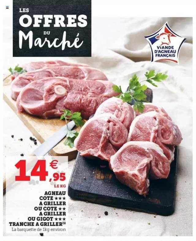 Agneau Côte*** à Griller Ou Côte** à Griller Ou Gigot *** Tranché à Griller