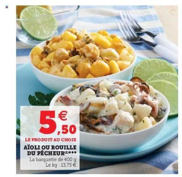 aïoli ou rouille du pêcheur