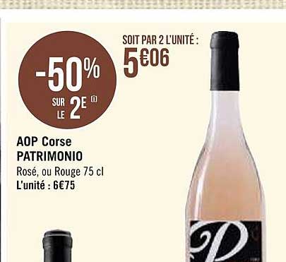 Aop Corse Patrimonio