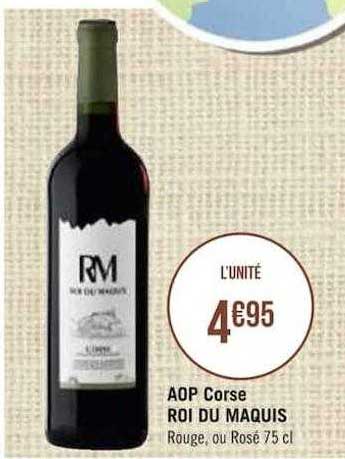 aop corse roi du maquis