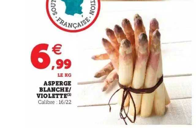 asperge blanche-violette