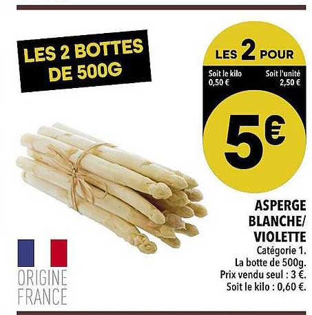 asperge blanche-violette