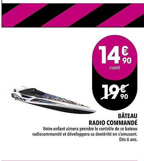 bateau radio commandé