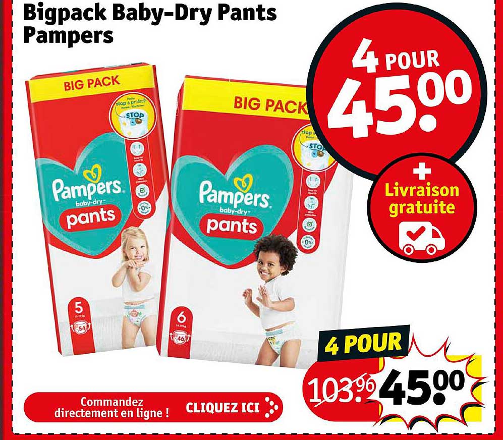 bigpack baby-dry pants pampers