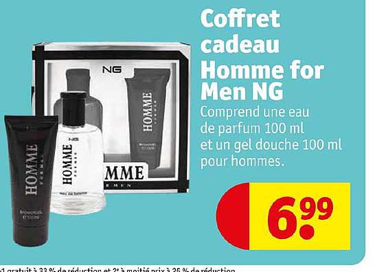 Coffret Cadeau Homme For Men Ng
