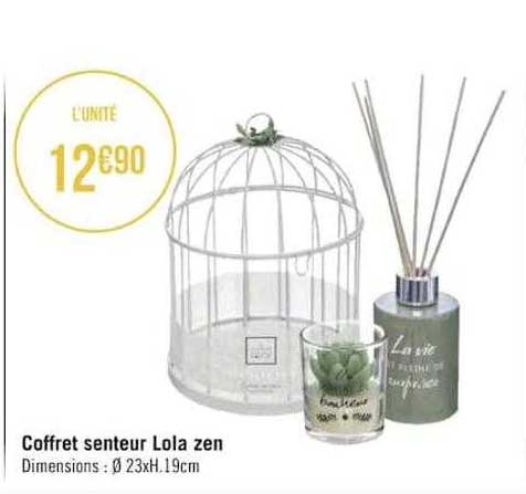 coffret senteur lola zen