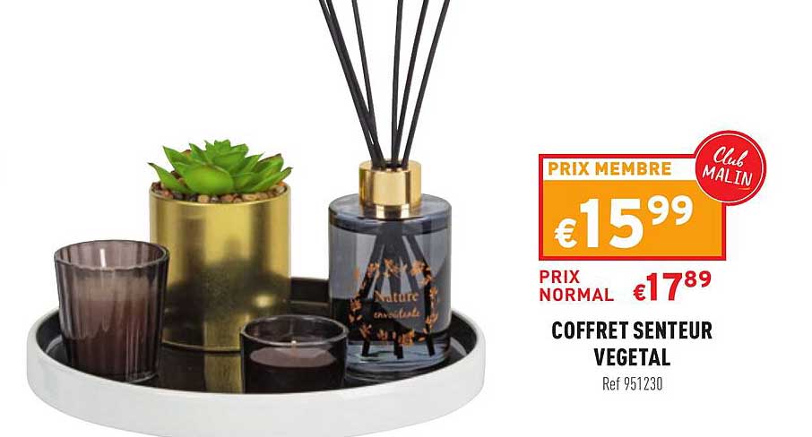 coffret senteur végétal