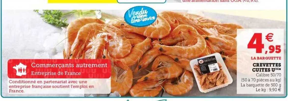 Crevette Cuites U