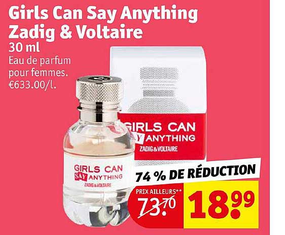 eau de parfum pour femmes girls can say anything zadig & voltaire