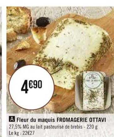 fleur du maquis fromagerie ottavi