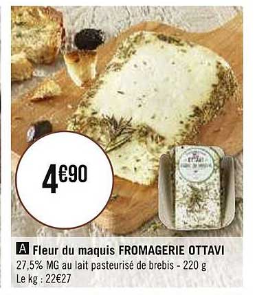fleur du maquis fromagerie ottavi