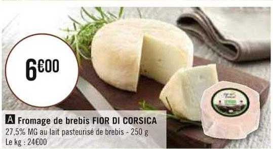 fromage de brebis fior di corsica