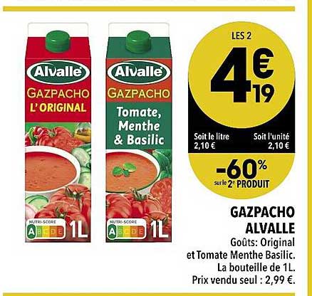 Gazpacho Alvallé