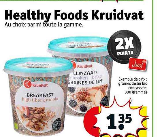 healthy foods kruidvat