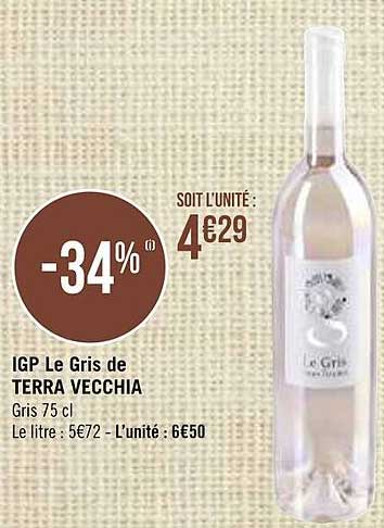 igp le gris de terra vecchia