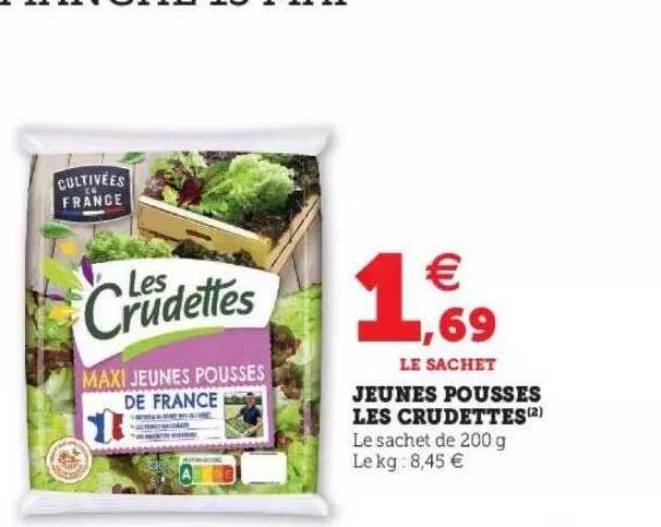 jeunes pousses les crudettes