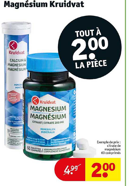 Magnésium Kruidvat