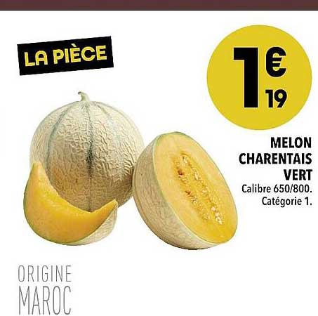 Melon Charentais Vert