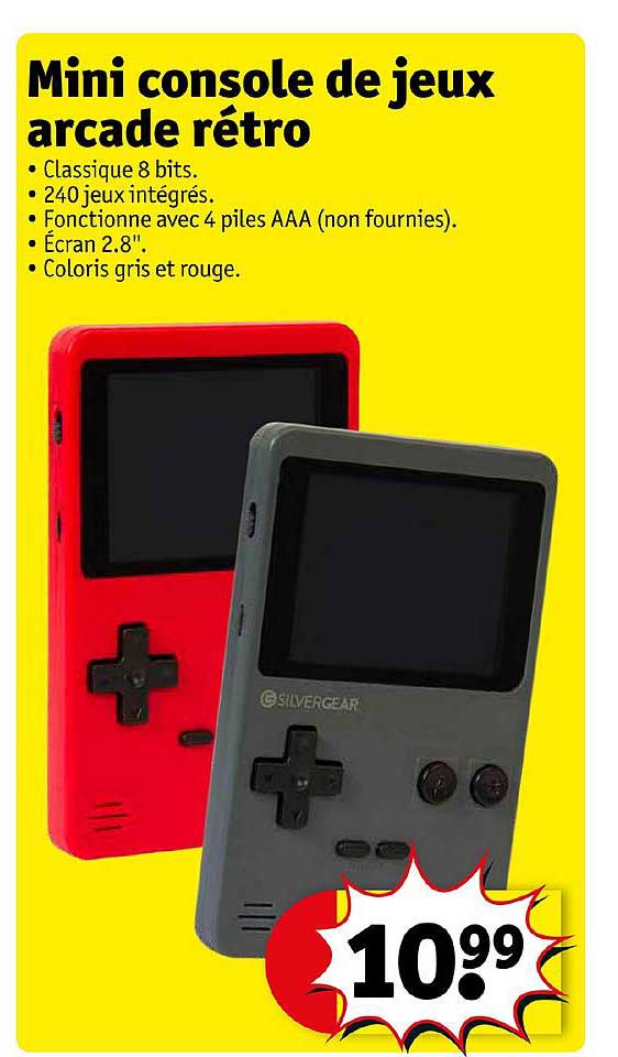 mini console de jeux arcade rétro