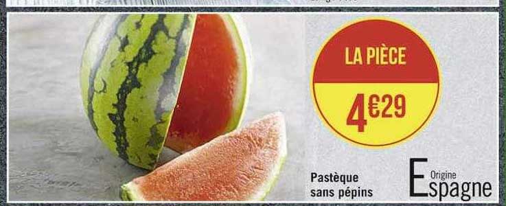 Pastèque Sans Pépins