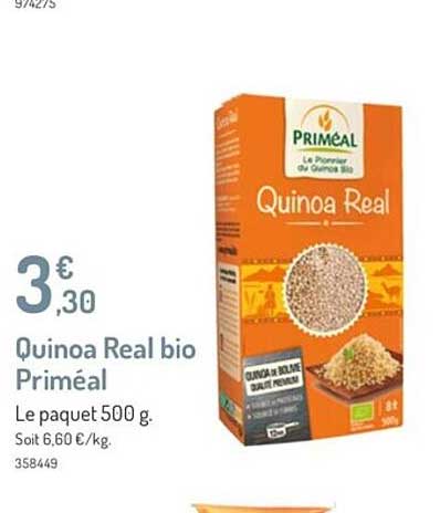 quinoa real bio priméal