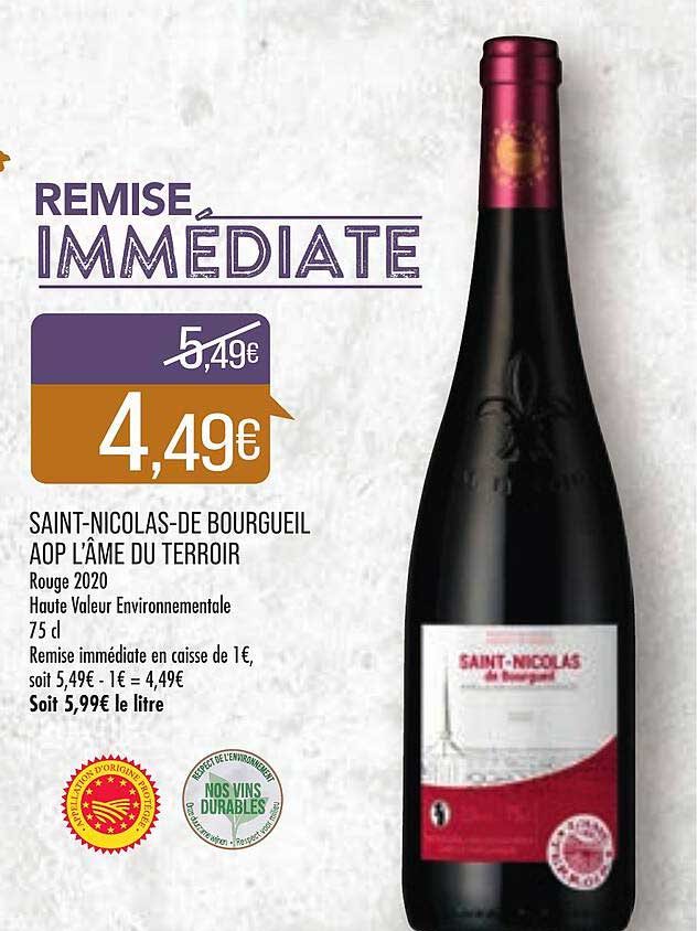 saint-nicolas-de-bourgueil aop l'âme du terroir