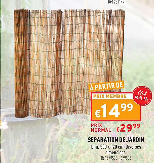 Séparation De Jardin