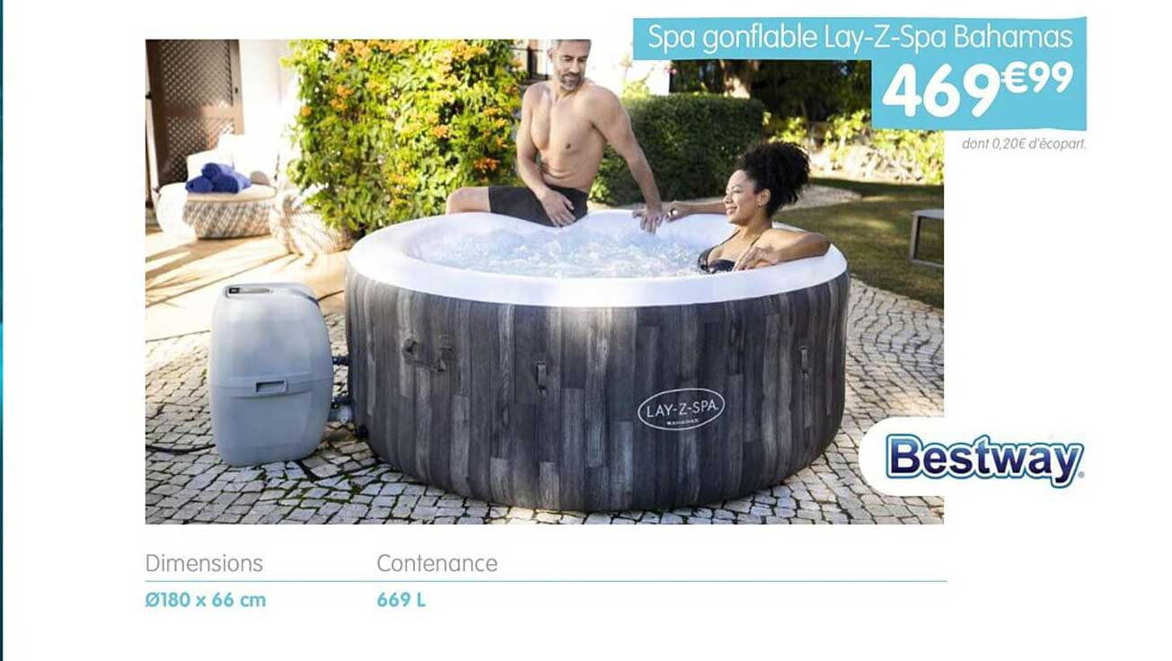 spa gonflable lay-z-spa bahamas