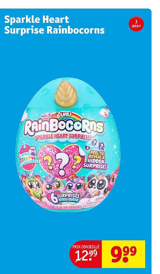 sparkle heart surprise rainbocorns