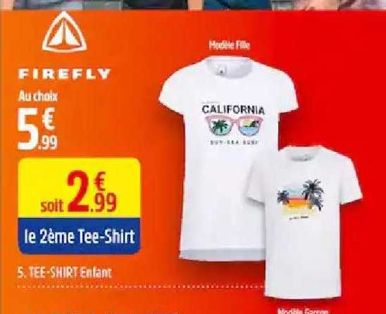 tee-shirt enfant firefly