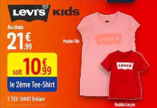 tee-shirt enfant levi's kids