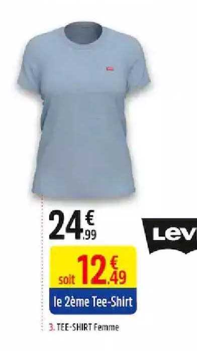 tee-shirt femme levi's