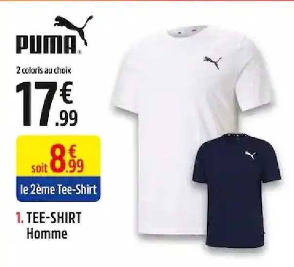 tee-shirt homme puma