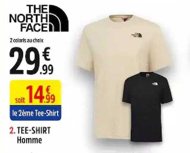 tee-shirt homme the north face
