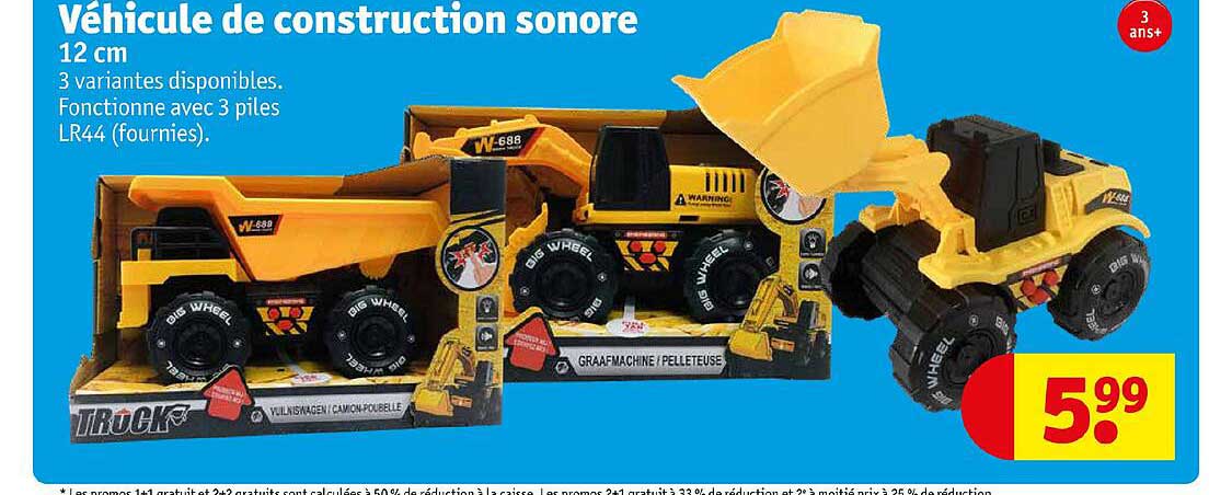 Véhicule De Construction Sonore