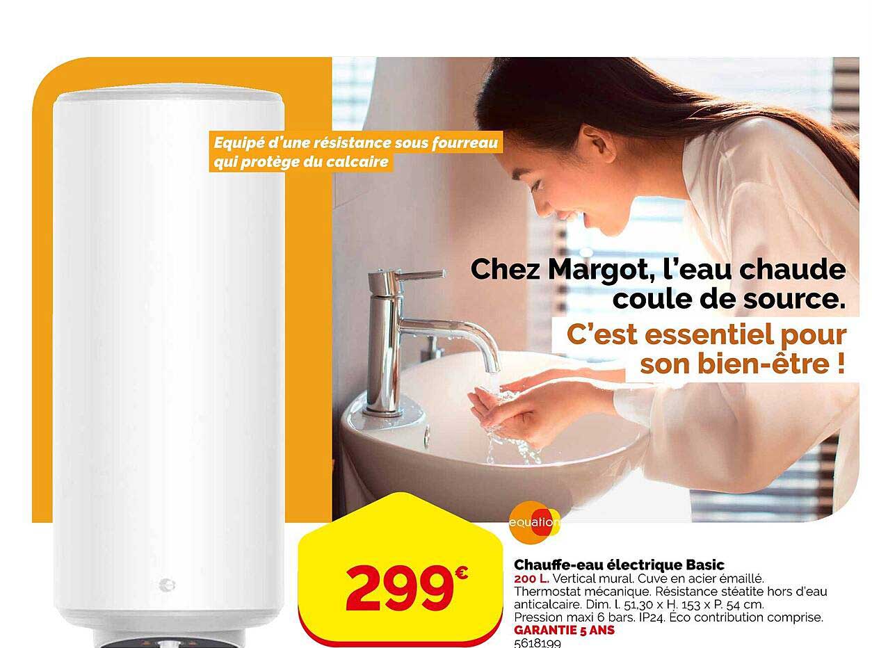 chauffe-eau électrique basic